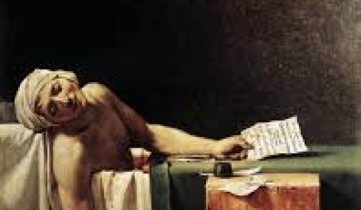 Jacques-Louis David „Śmierć Marata” – opis i interpretacja