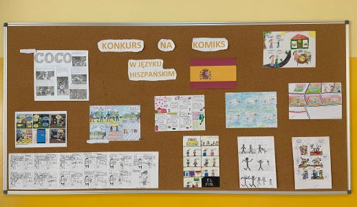 Konkurs na komiks w języku hiszpańskim w SP 11